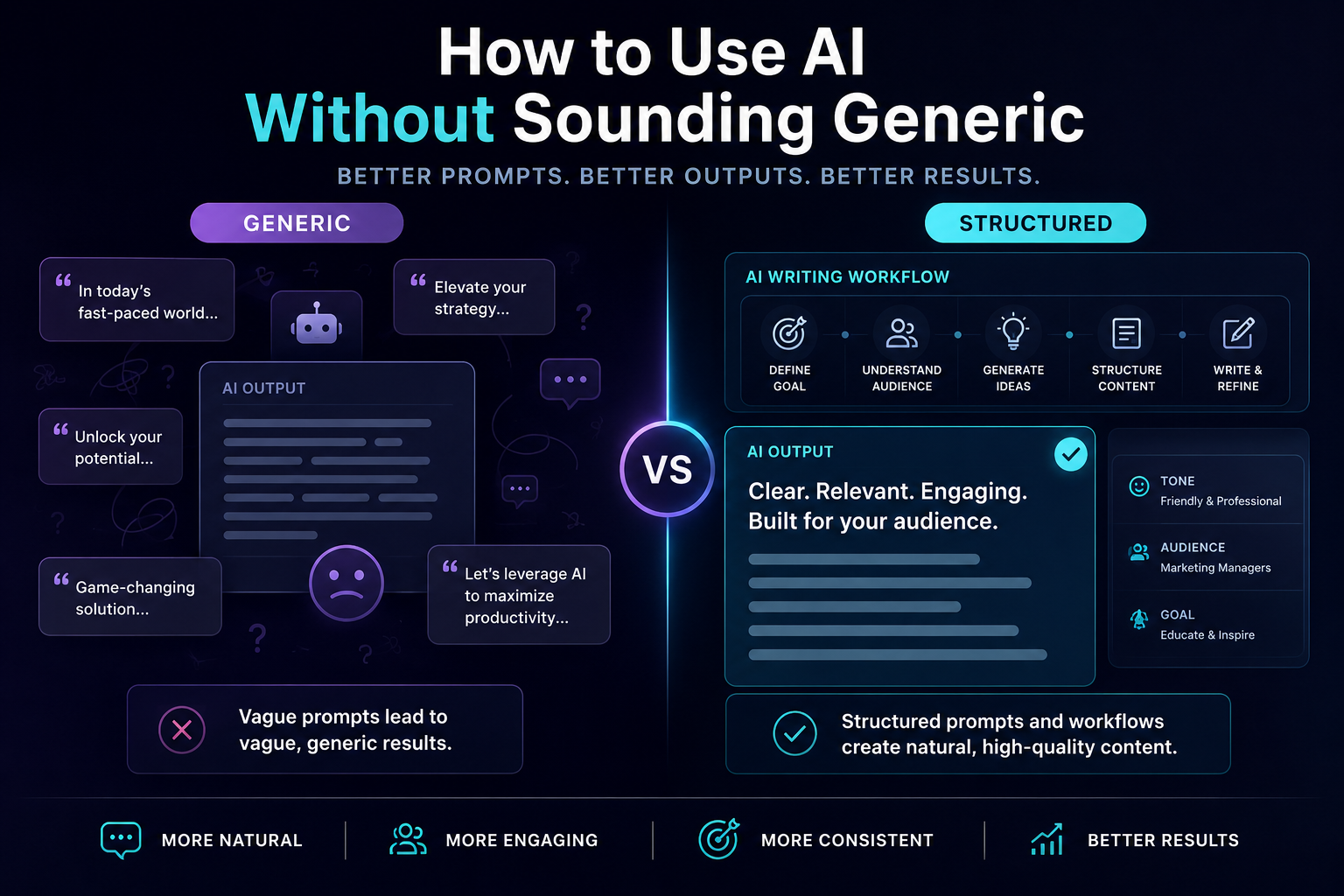 How to use AI without sounding generic